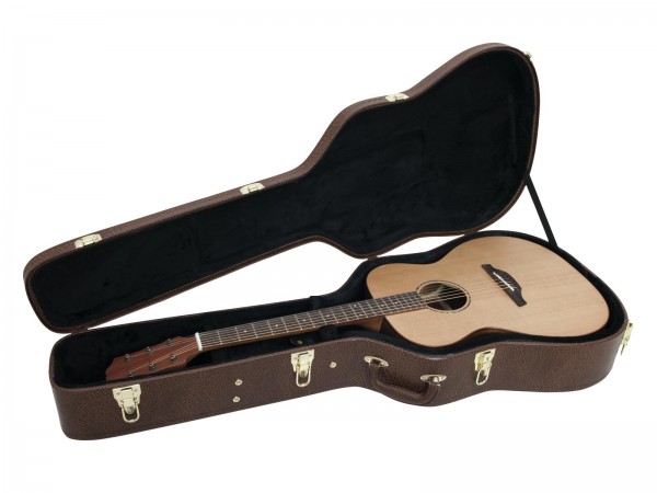 DIMAVERY Form-Case Western-Gitarre, braun // DIMAVERY Form case western guita…